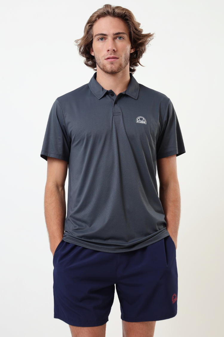 Camiseta Masculina Polo Dry - Cinza