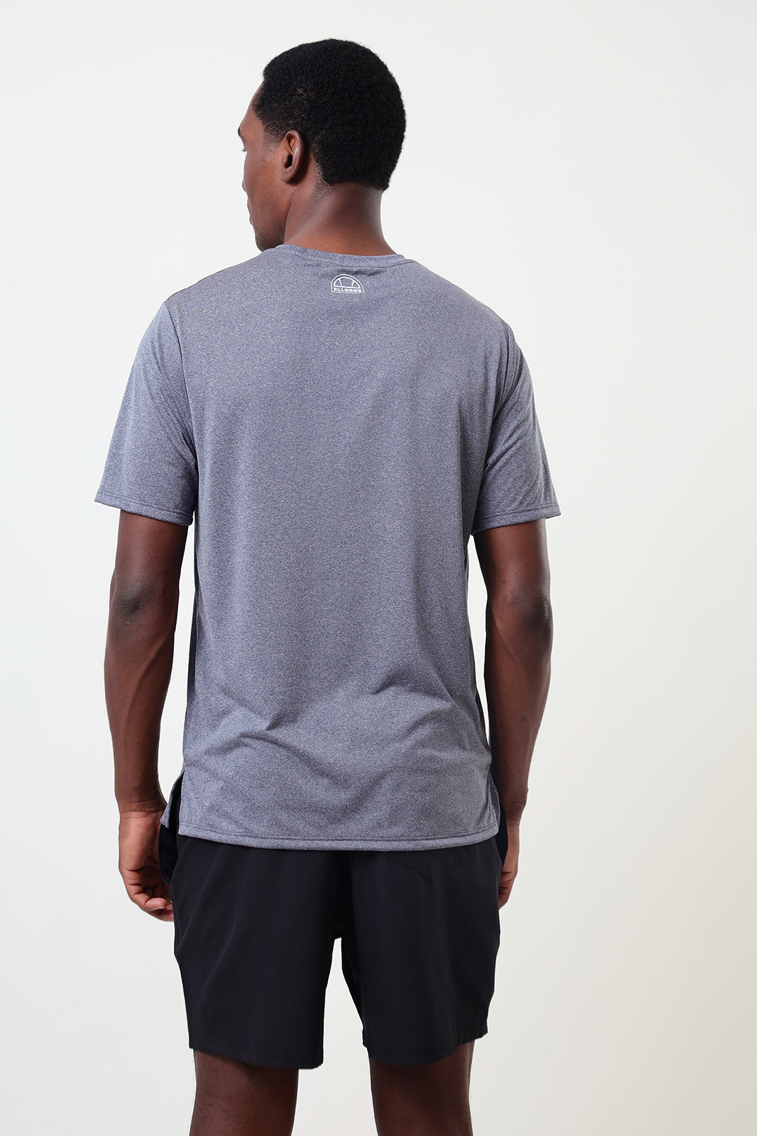 Camiseta Masculina Dry Mescla - Cinza Azulado