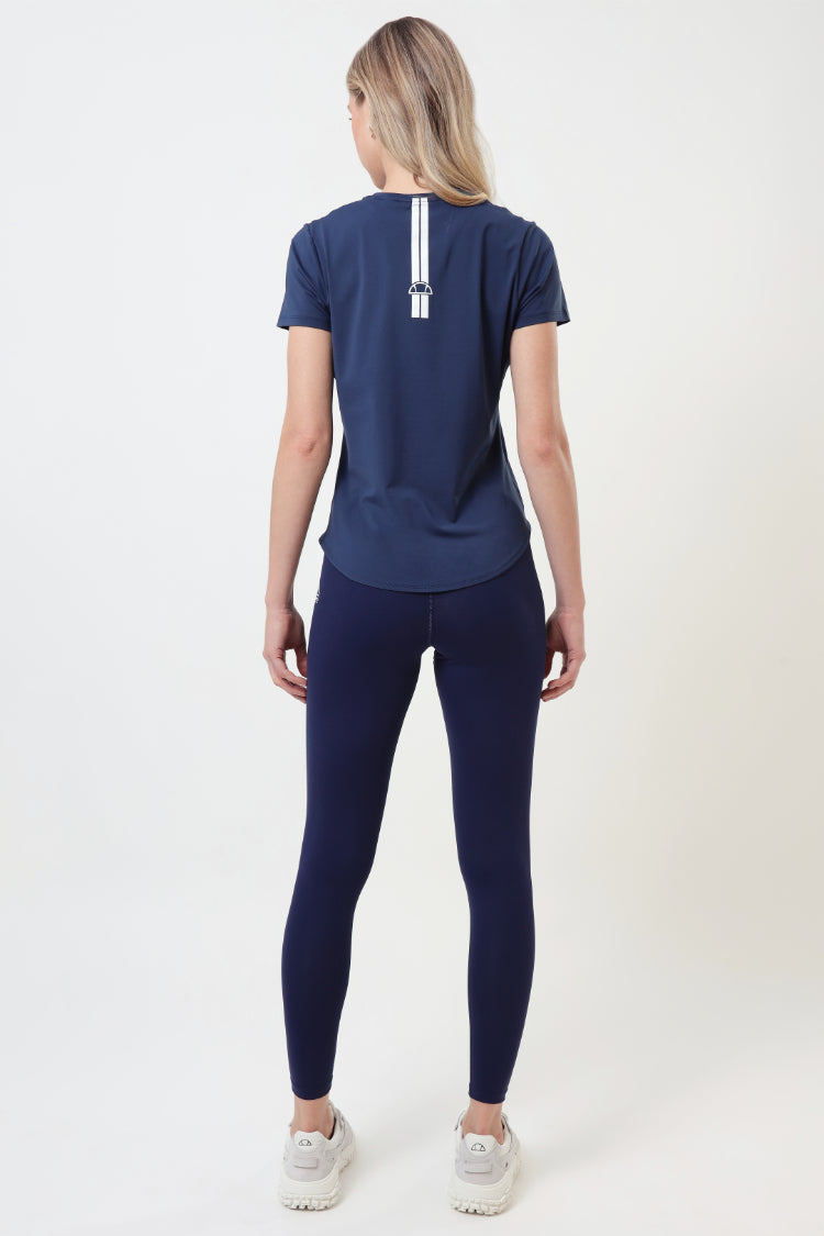 Camiseta Feminina Manga Curta Dry UV - Marinho