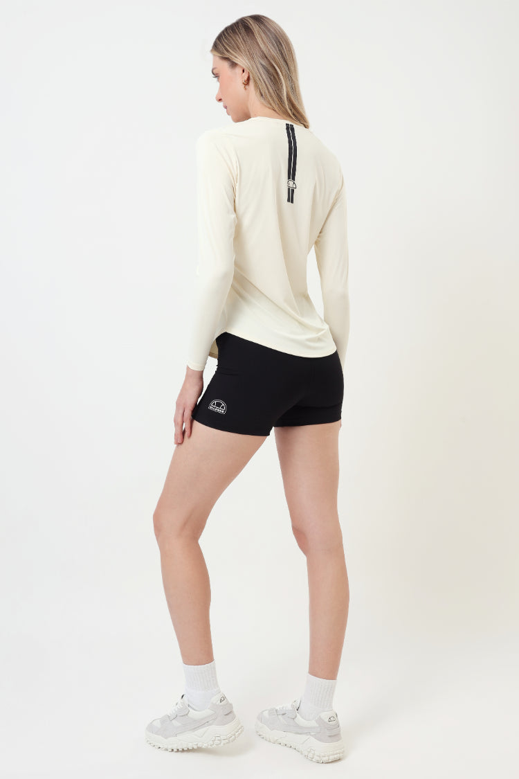 Camiseta Feminina Manga Longa Dry UV - Off White