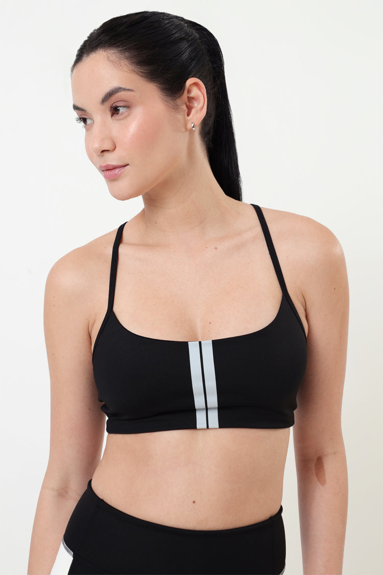 Kit Feminino Top e Legging com Bolso - Preto