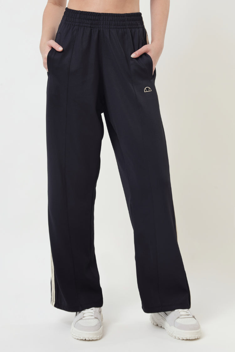 Calça Feminina Wide Leg Tennis Core - Preto