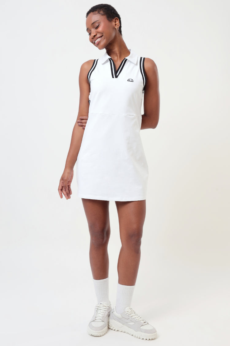 Vestido Polo Tennis Core - Branco