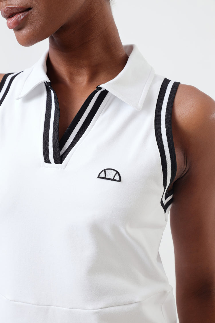 Vestido Polo Tennis Core - Branco