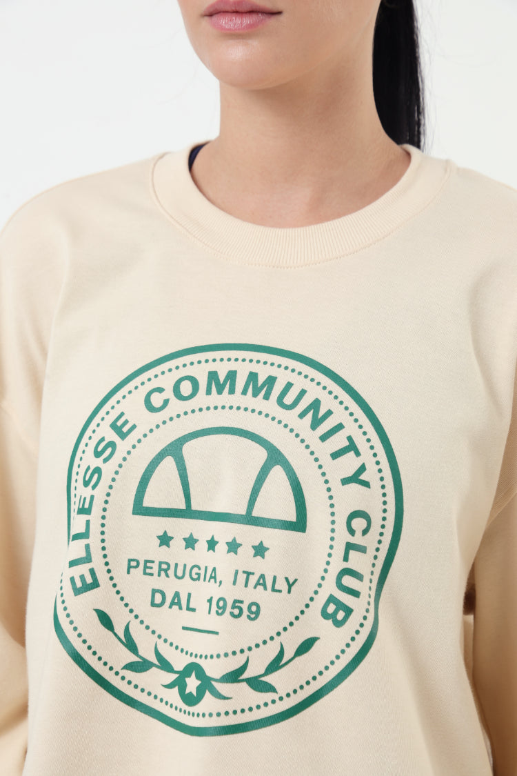 Camiseta Cropped Feminina Tennis Core - Off White
