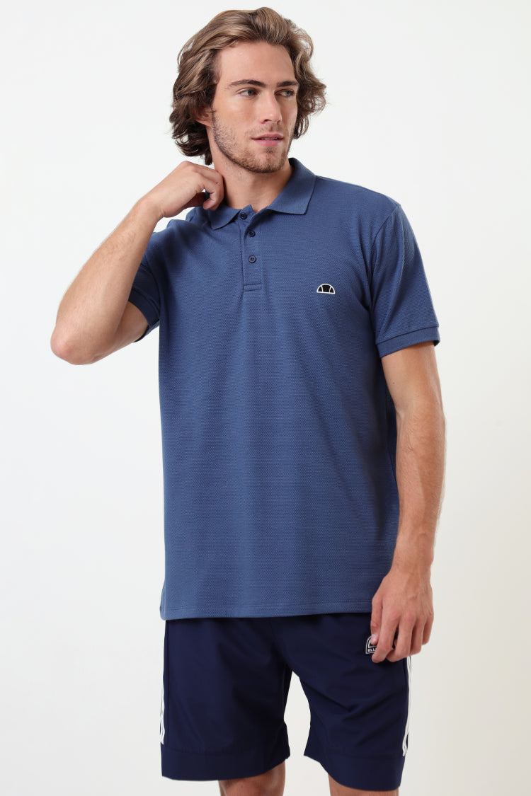 Camiseta Polo Masculino Tennis Core - Marinho