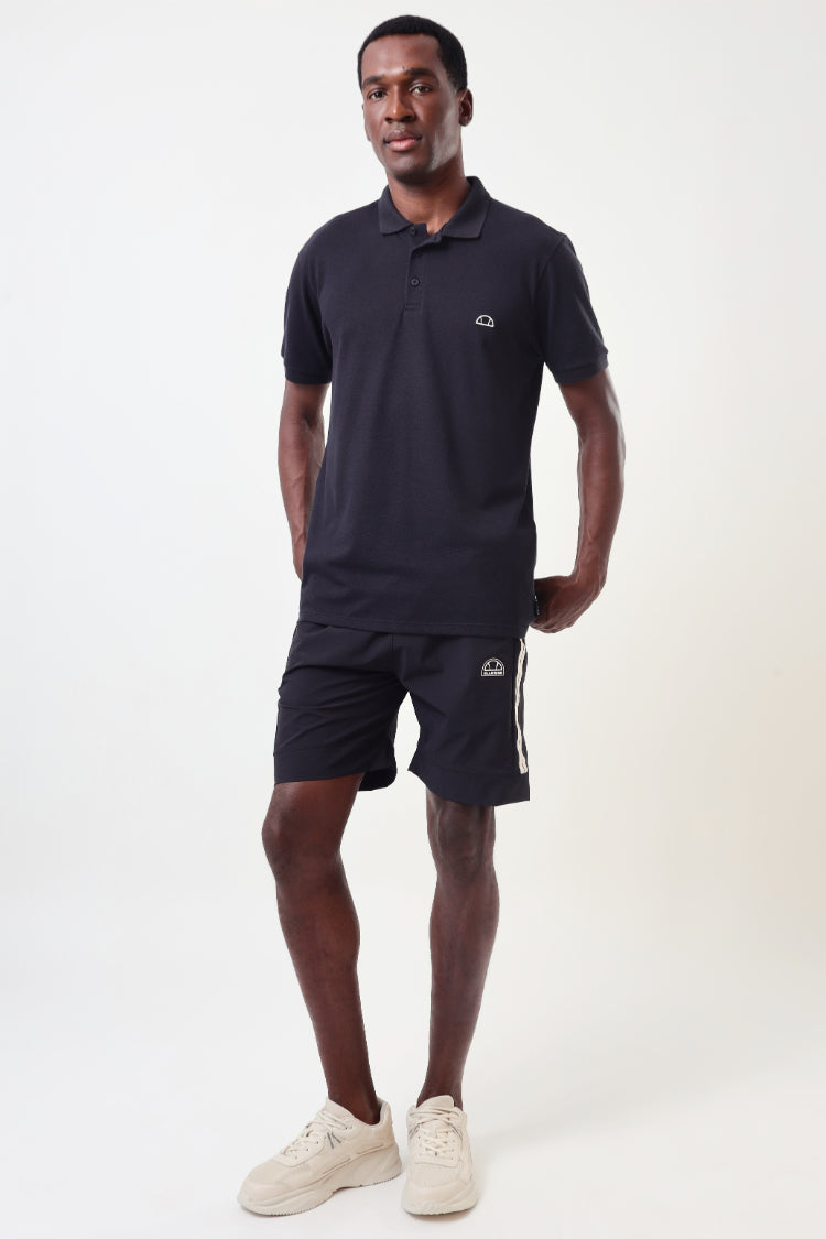 Camiseta Polo Masculino Tennis Core - Preto