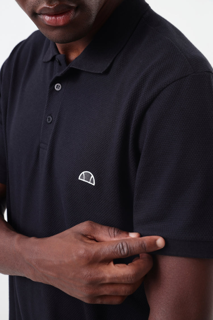 Camiseta Polo Masculino Tennis Core - Preto