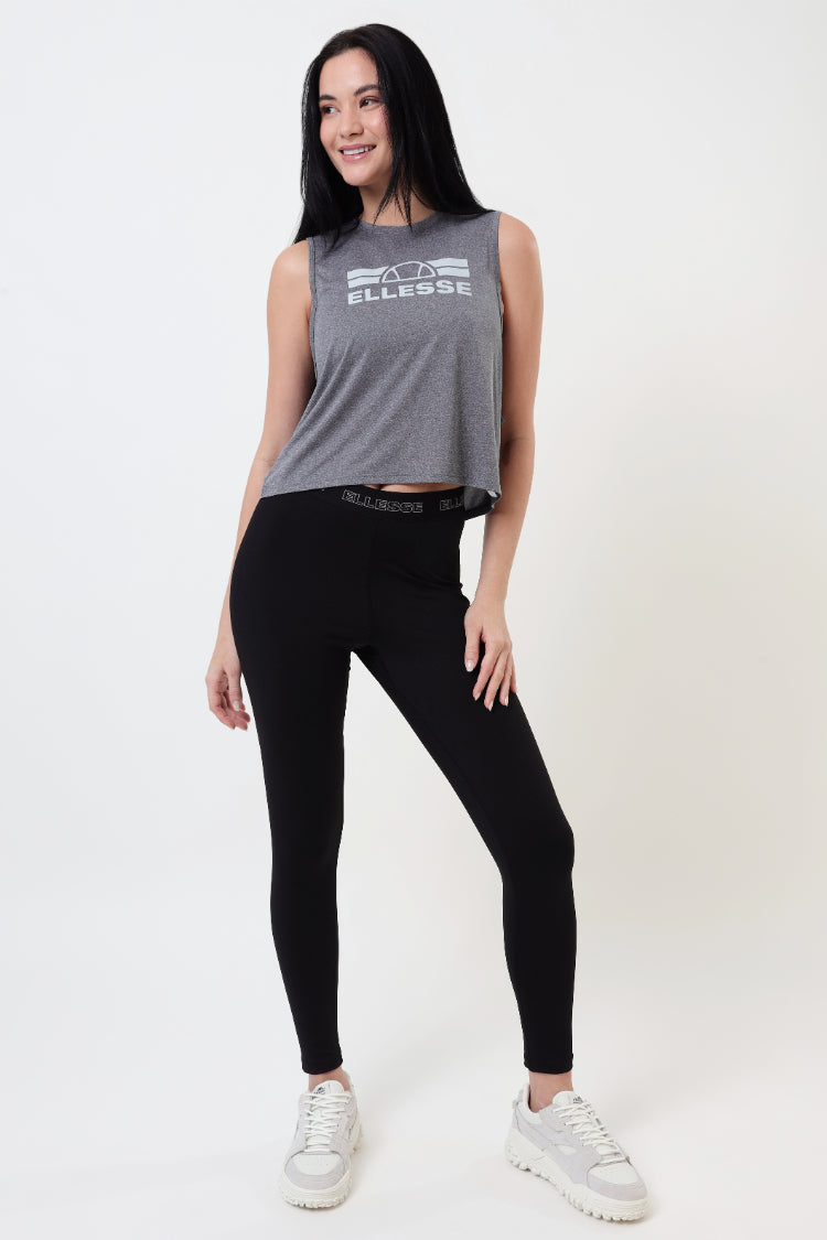 Regata  Feminina Cropped Dry Leve - Mescla