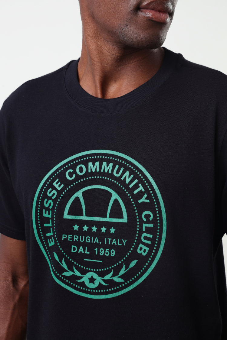 Camiseta Masculina Tennis Core - Preto