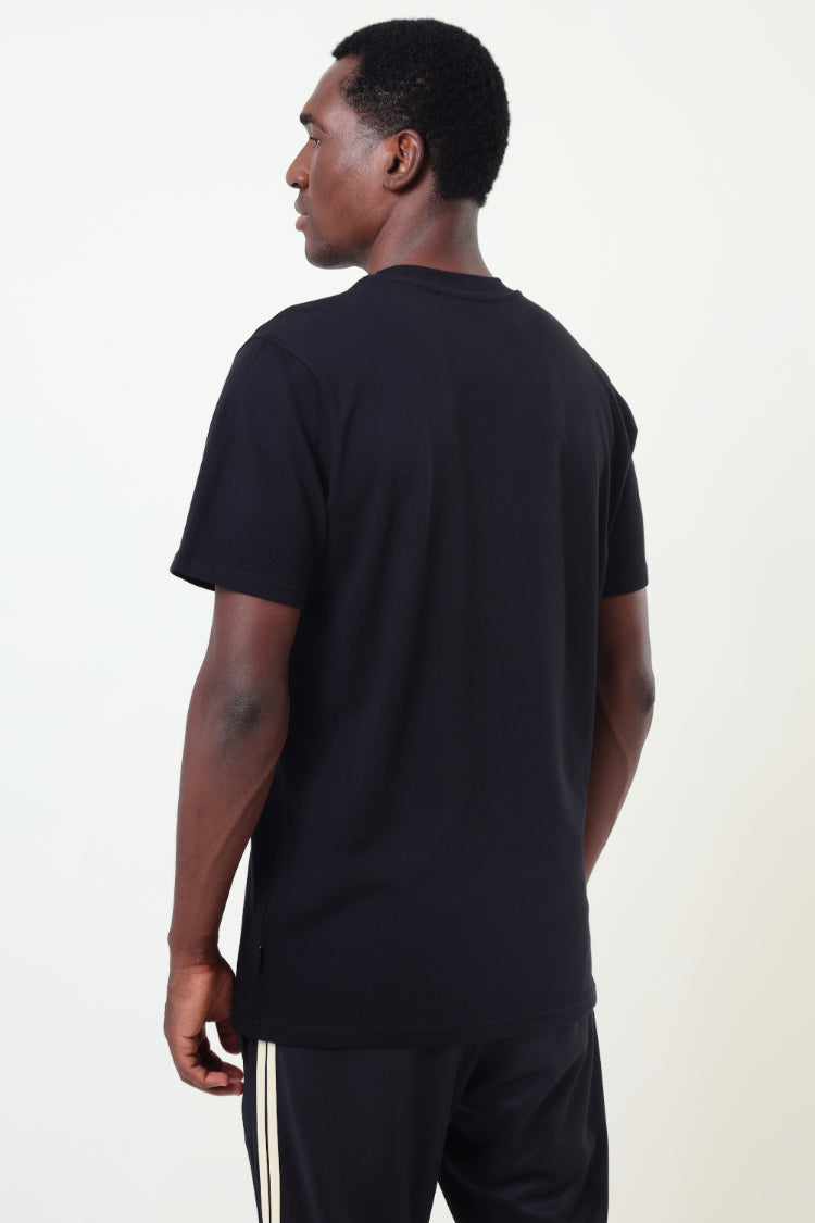 Camiseta Masculina Tennis Core - Preto