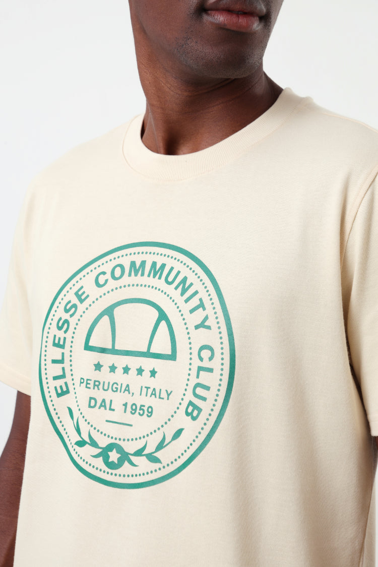 Camiseta Masculina Tennis Core - Off White