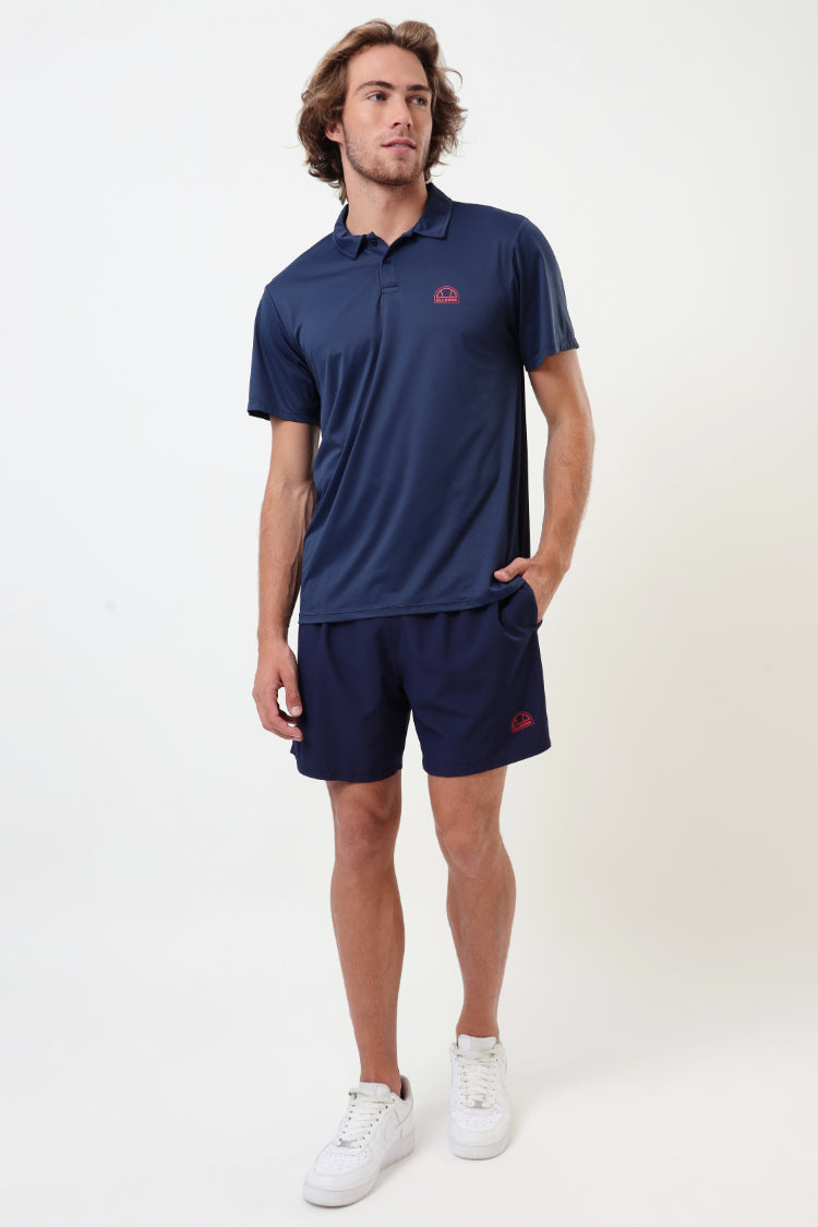 Kit 3 Camisetas Masculinas Polo Dry - Preto, Marinho e Cinza