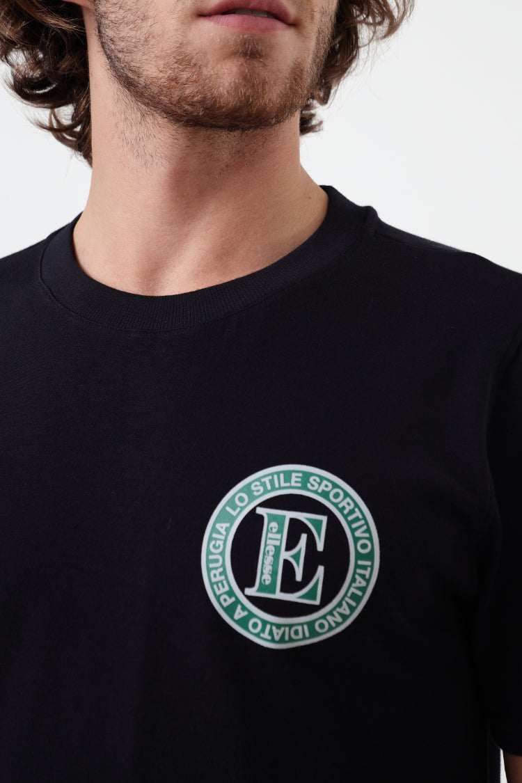 Camiseta Masculina Essencial Tennis Core - Preto