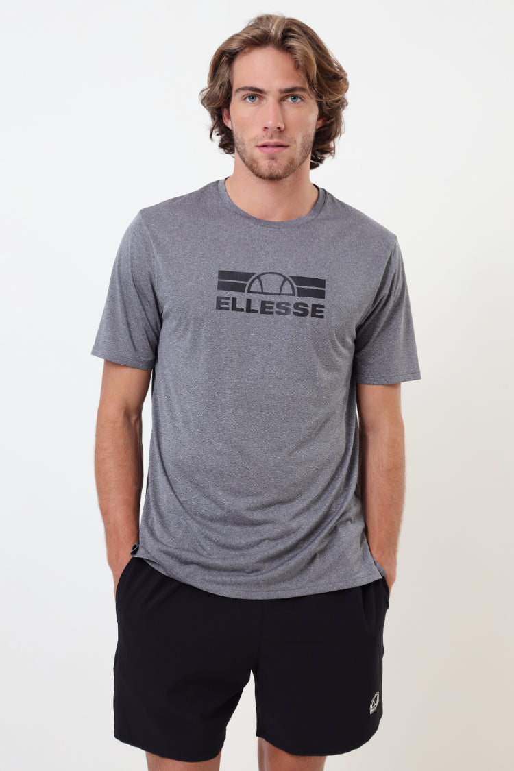 Camiseta Masculina Dry Mescla - Cinza Azulado
