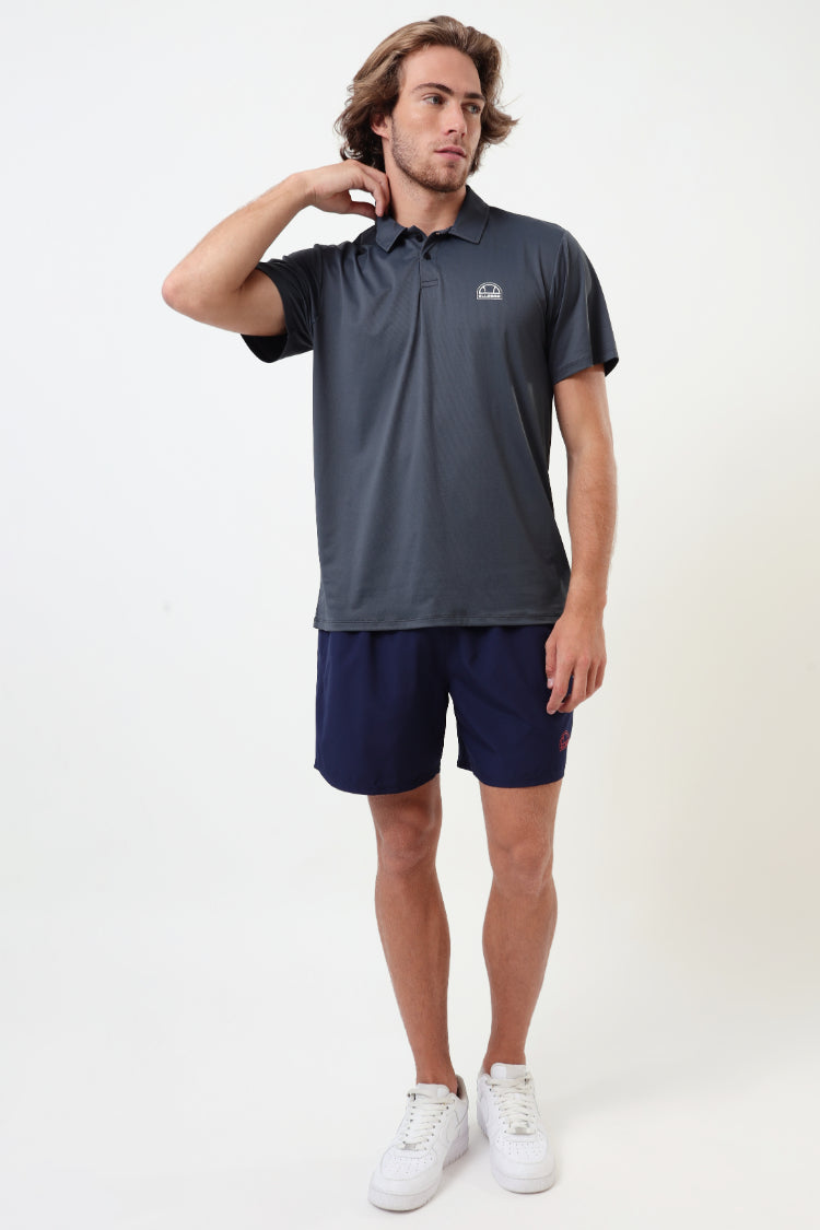 Camiseta Masculina Polo Dry - Cinza