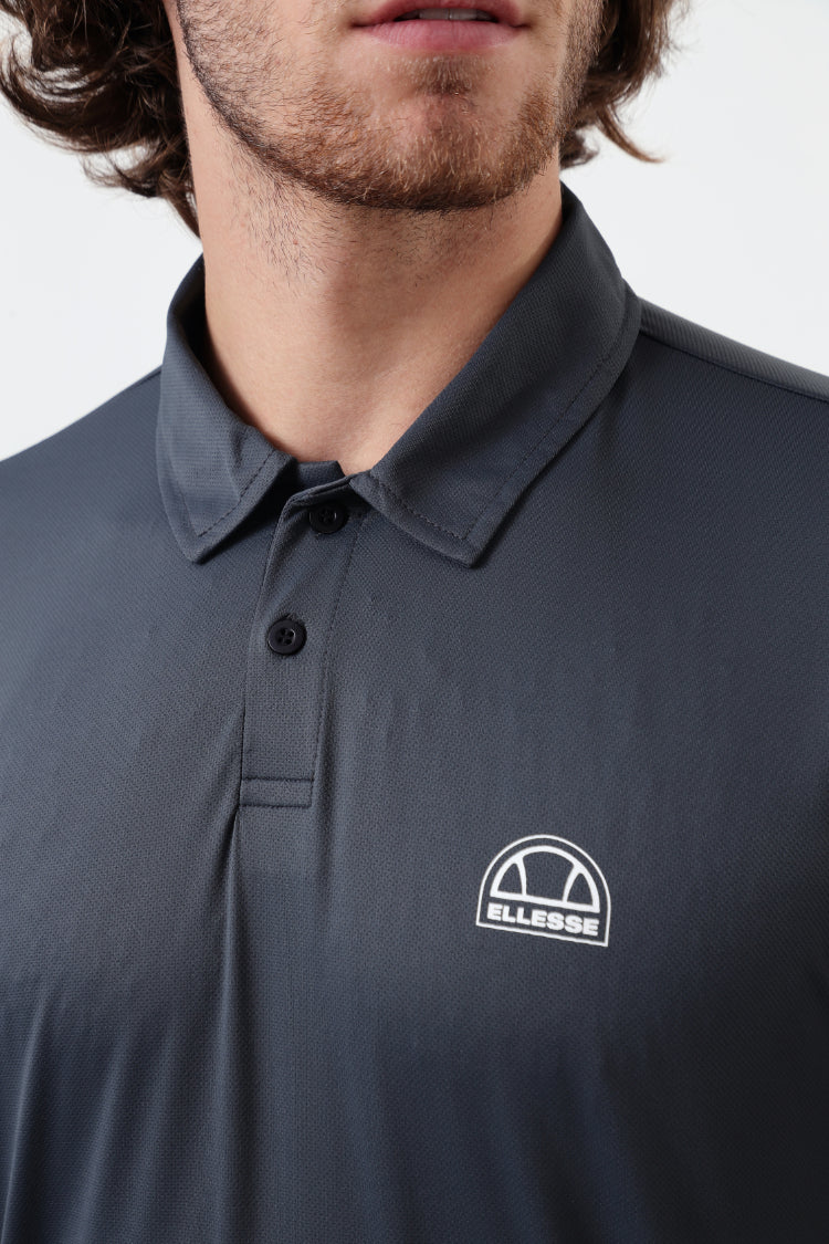 Camiseta Masculina Polo Dry - Cinza