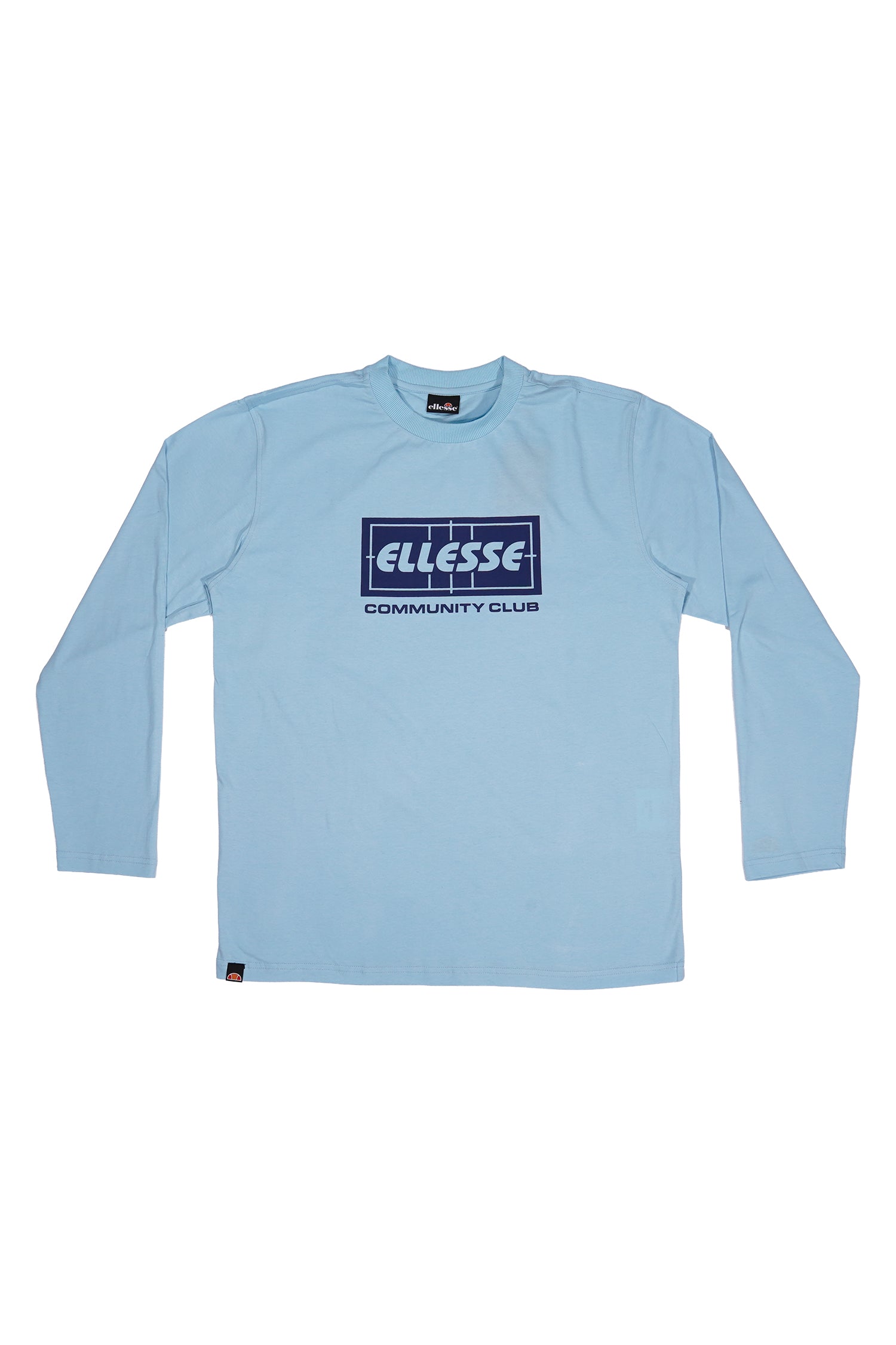 Camiseta Manga Longa Community Court - Azul Claro